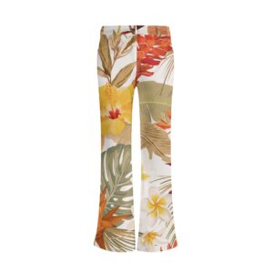 Hibi Hibiscus Flare Pants