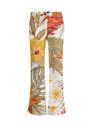 Hibi Hibiscus Flare Pants