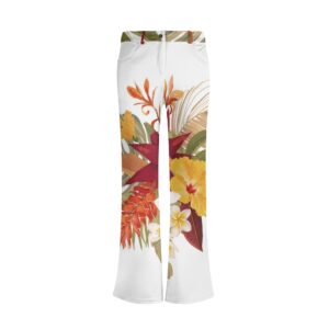 Lilo Hibiscus Flare Pants