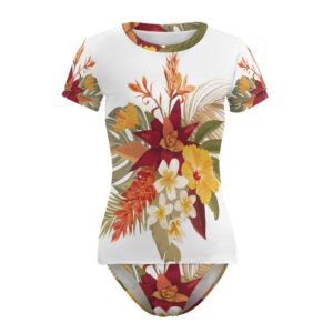 Lilo Hibiscus Short Sleeve Two-Piece