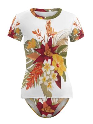 Lilo Hibiscus Short Sleeve Two-Piece