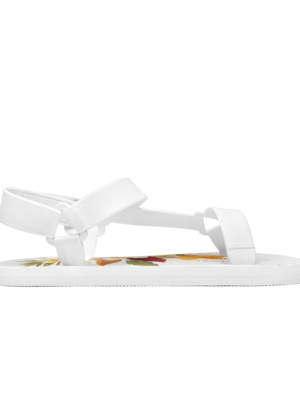 Libi Hibiscus Casual Strappy Sandals