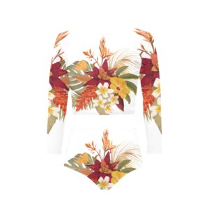 Lilo Hibiscus Long Sleeve Two-Piece
