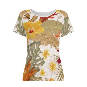 Hibi Hibiscus Raglan T-Shirt