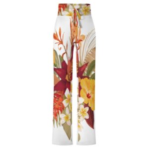 Lilo Hibiscus  Front Lace Yoga Pants