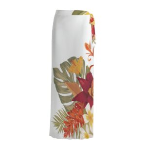 Lilo Hibiscus Sheer Skirt