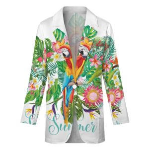 Eria Parrot Casual Suit Jacket