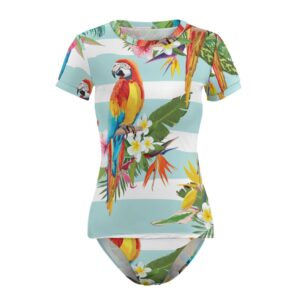 Aros Parrot Short Sleeve Two-Piece