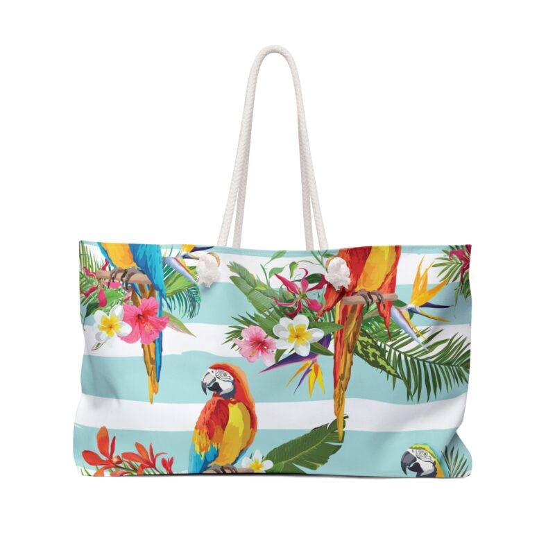 Aros Parrot Weekender Tote Beach Bag