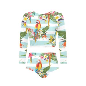 Aros Parrot Long Sleeve Two-Piece