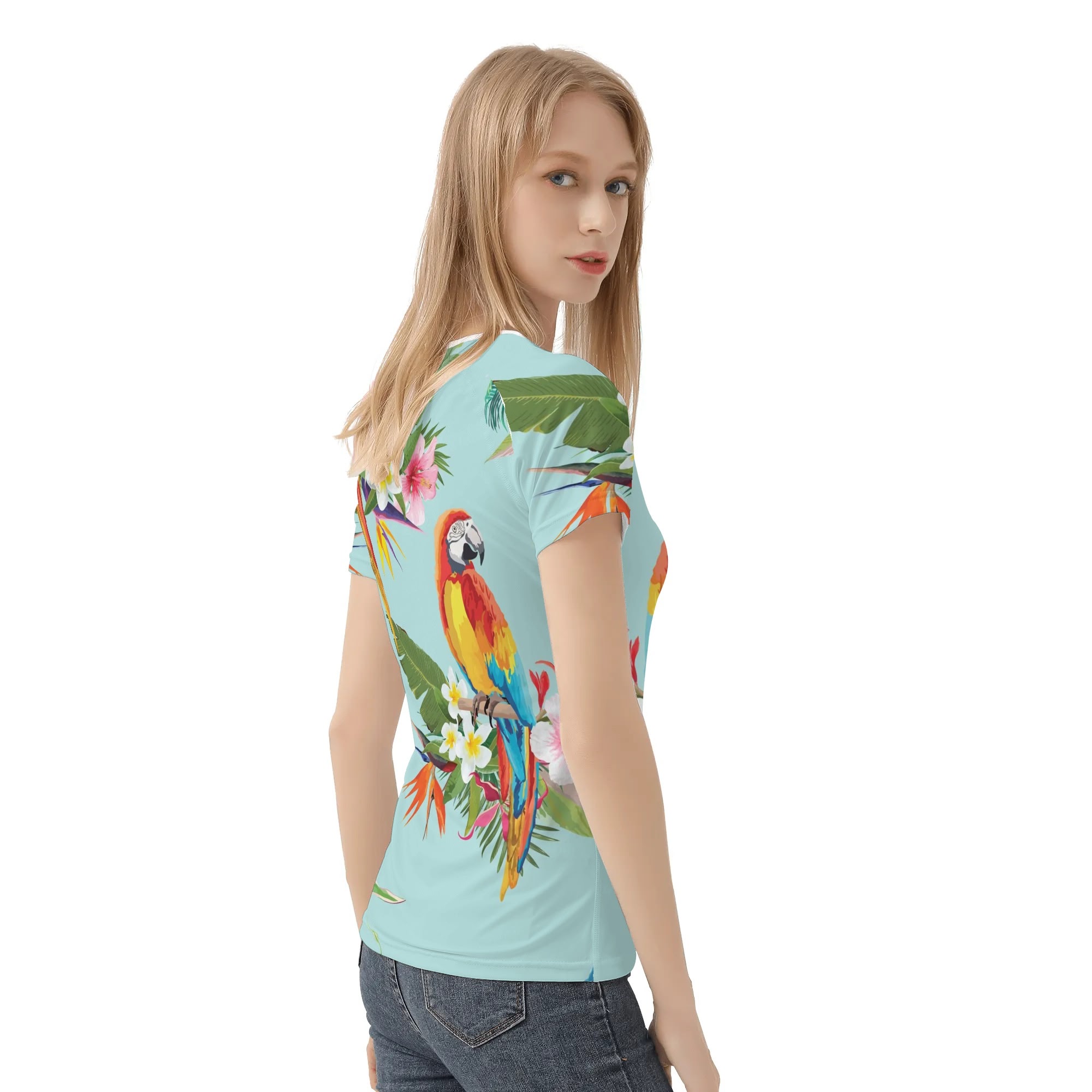 Aria Parrot Raglan T-Shirt - Image 6