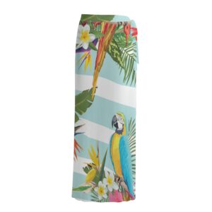 Aros Parrot Sheer Skirt