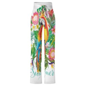 Eria Parrot Front Lace Yoga Pants