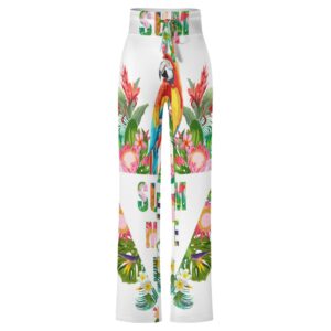 Eros Parrot Front Lace Yoga Pants