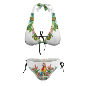 Eros Parrot V-Neck Bikini