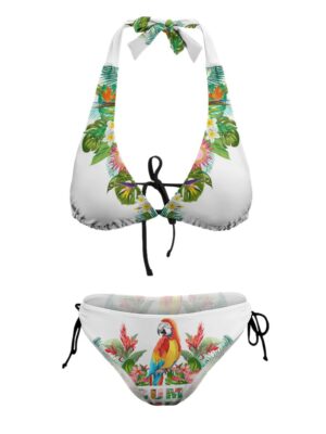 Eros Parrot V-Neck Bikini