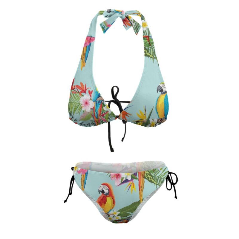 Aria Parrot V-Neck Bikini