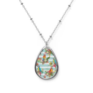 Aros Parrot Oval Necklace