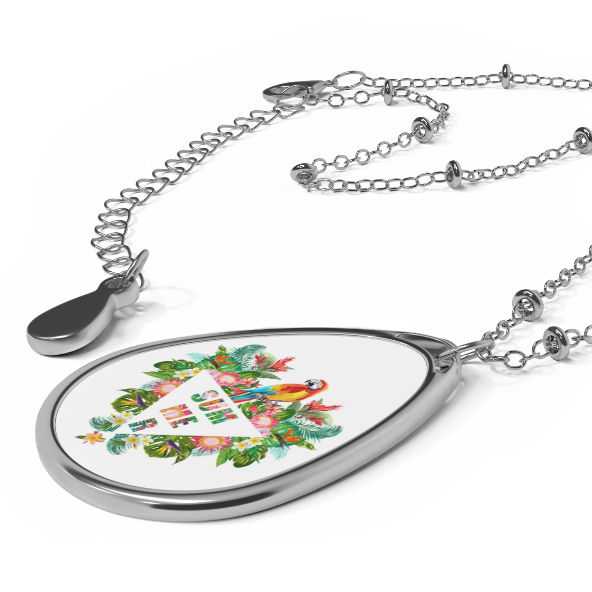 Eros Parrot Oval Necklace - Image 3
