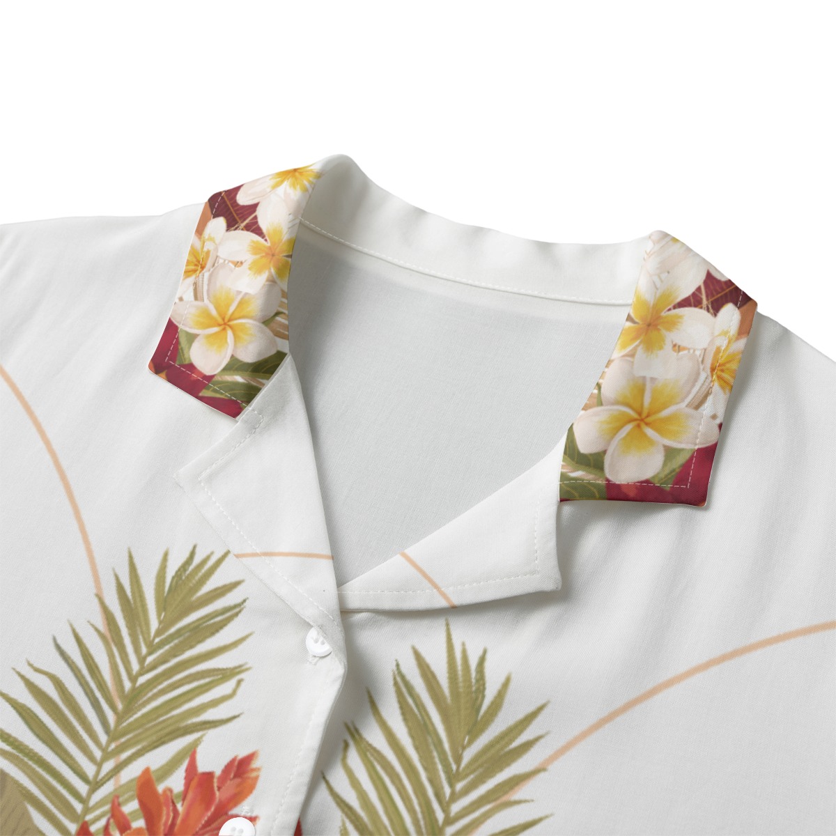 Hilo Hibiscus Short Sleeved Hawaiian Shirt - Image 3