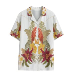 Hilo Hibiscus Short Sleeved Hawaiian Shirt