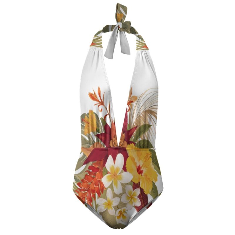 Lilo Hibiscus Halter One-Piece