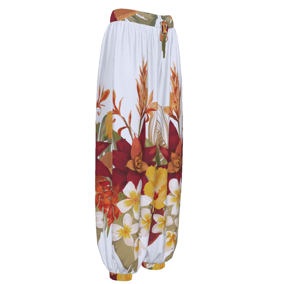 Lilo Hibiscus Harem Pants With Pockets - Image 3
