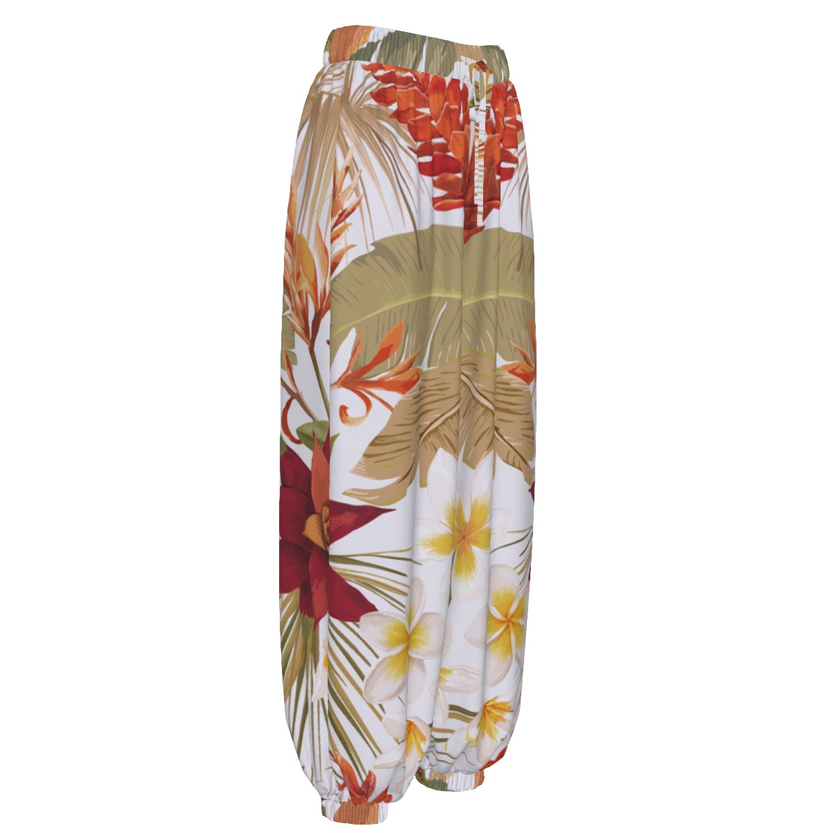 Hibi Hibiscus Harem Pants With Pockets - Image 3