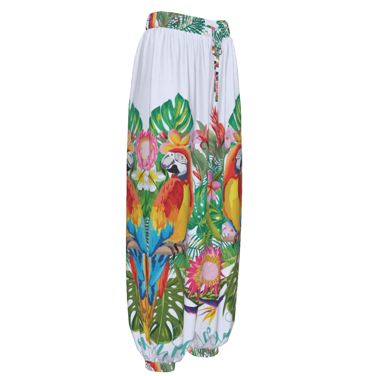 Eria Parrot Harem Pants With Pockets - Image 3