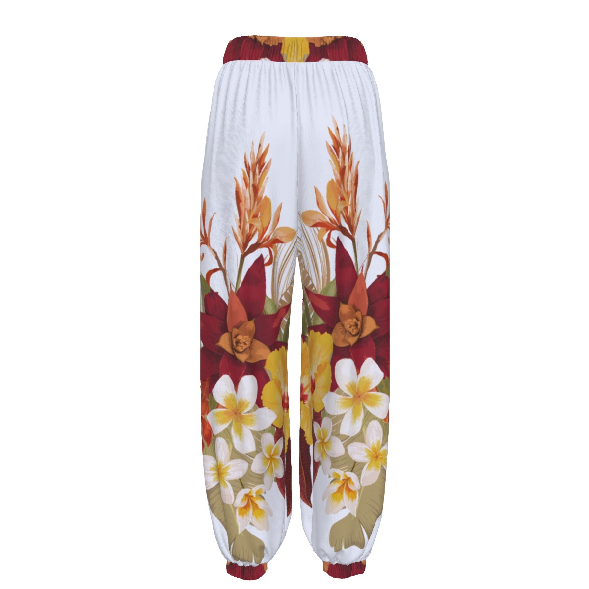 Lilo Hibiscus Harem Pants With Pockets - Image 2