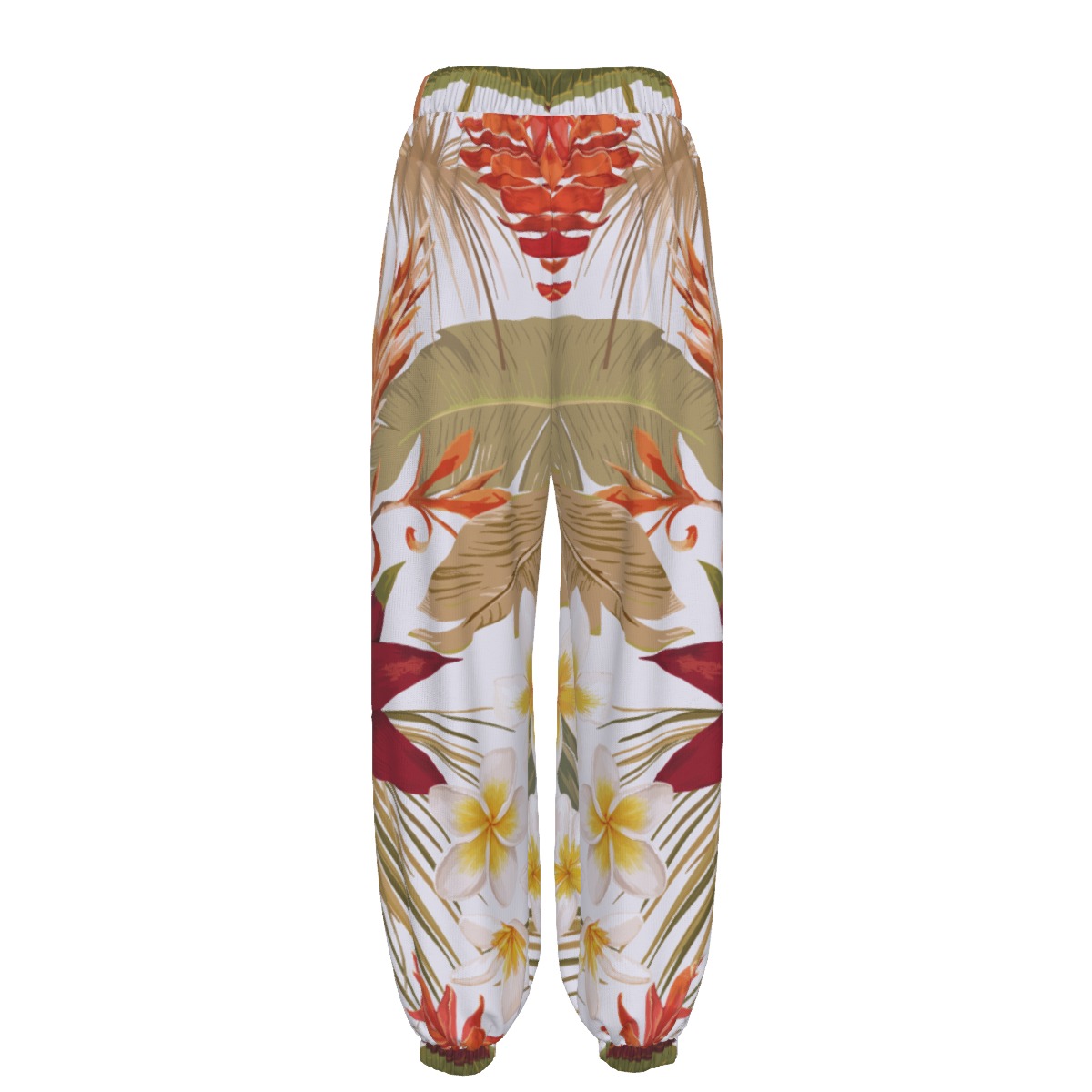 Hibi Hibiscus Harem Pants With Pockets - Image 2