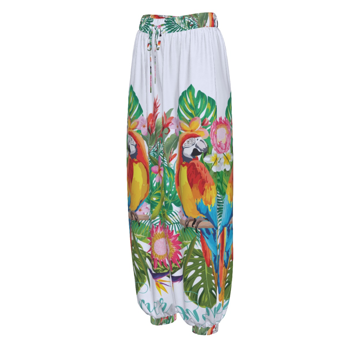 Eria Parrot Harem Pants With Pockets - Image 4