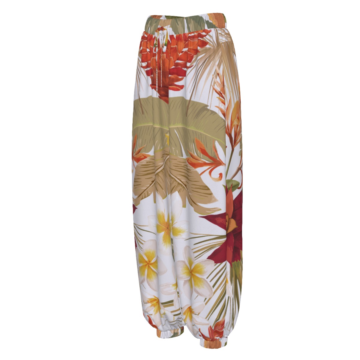 Hibi Hibiscus Harem Pants With Pockets - Image 4