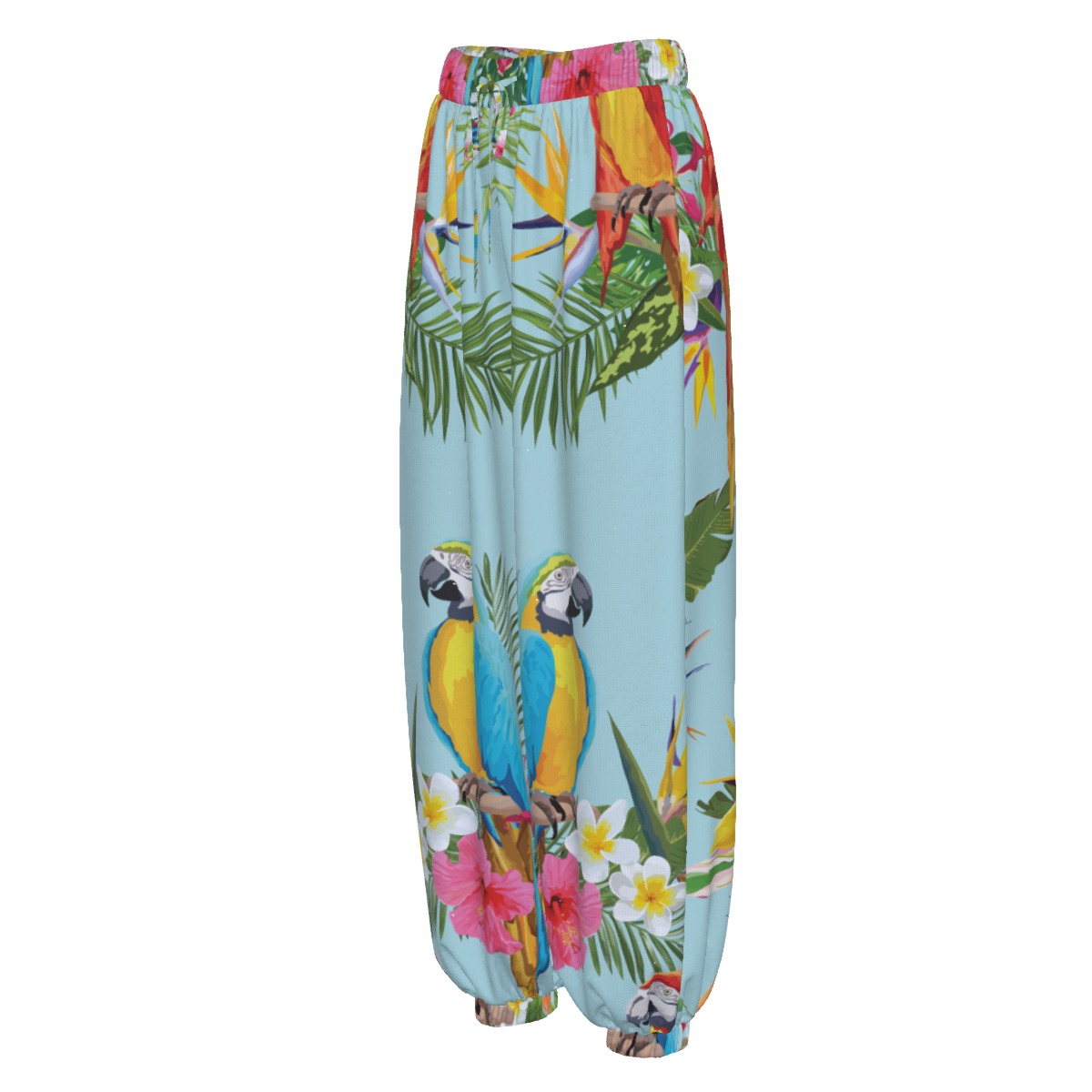 Aria Parrot Harem Pants With Pockets - Image 4