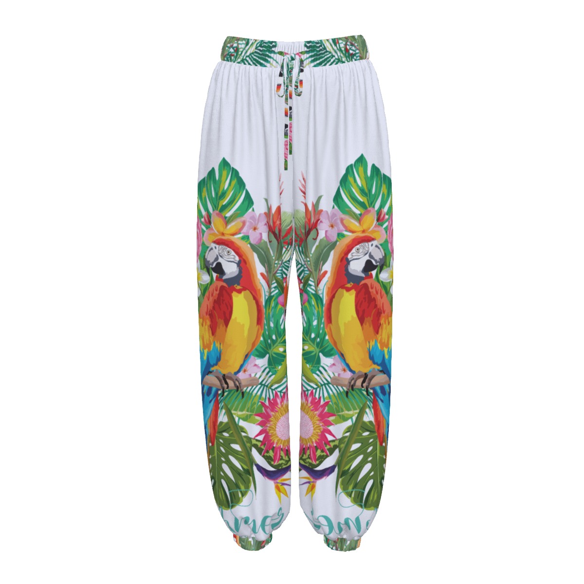 Eria Parrot Harem Pants With Pockets